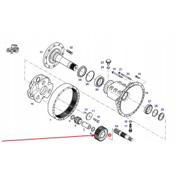 934152150150 galutinė pavaros palydovinė pavara