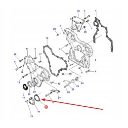 V836129946 paskirstymo dangtelio kamščio tarpiklis