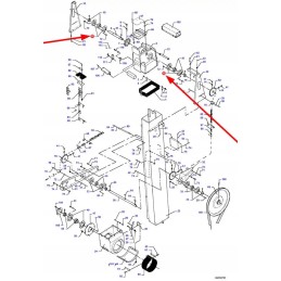 D41708700 flanšinis guolio korpusas