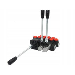 Hidraulinis skirstytuvas 4 sekcijų 40l vairasvirtė