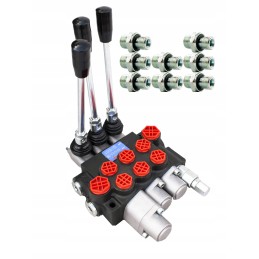 3 sekcijų skirstytuvas, 40l, plūduriuojantis kištukas