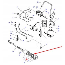 3903195m1 sankabos filtro sandarinimo žiedas