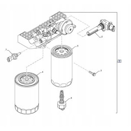 Kuro filtro jutiklis naujas holland t4 t5 korpusas