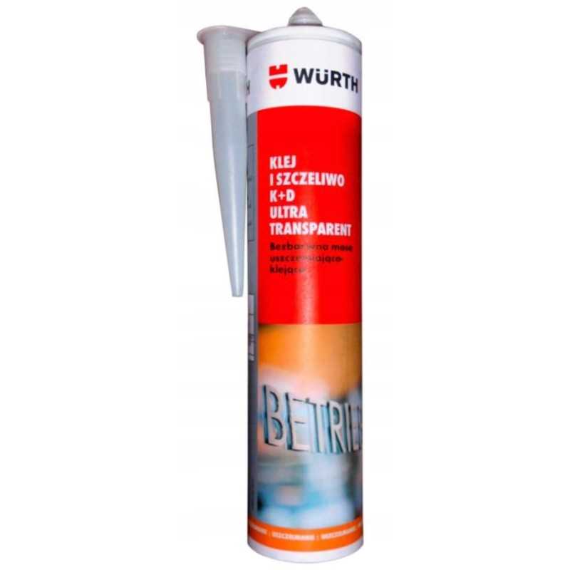 KD itin skaidrūs wurth klijai ir sandariklis