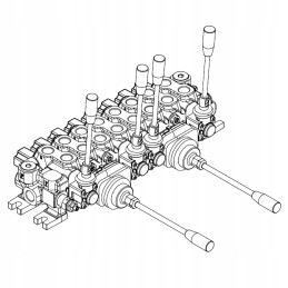 Hydra 8s 60l skirstytuvas Galtech miško mašinoms