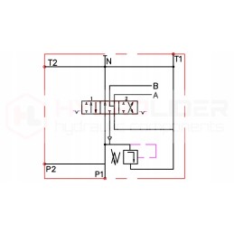 Hidraulinis skirstytuvas 1s 80l d8 badestnost