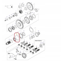 GTV kovinis sandarinimo žiedas Valtra Valmet VKH4936