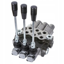 3 sekcijų skirstytuvas, 40l, 3x plūduriuojanti sekcija