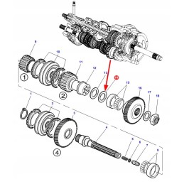 3380040m1 tarpiklis 0 1 mm