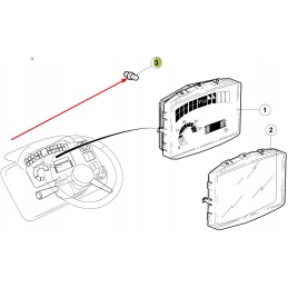 6005014882 lemputė 12v 1 2w