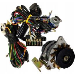 Sukomplektuotas generatorius su Ursus C 360 instaliacija