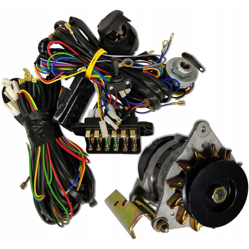 Sukomplektuotas generatorius su Ursus C 360 instaliacija