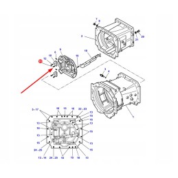 4302671m1 šešiakampis varžtas M8 x 20