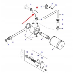Acw7020690 alyvos aušintuvo guminė alkūnė