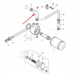 Acw7020690 alyvos aušintuvo guminė alkūnė