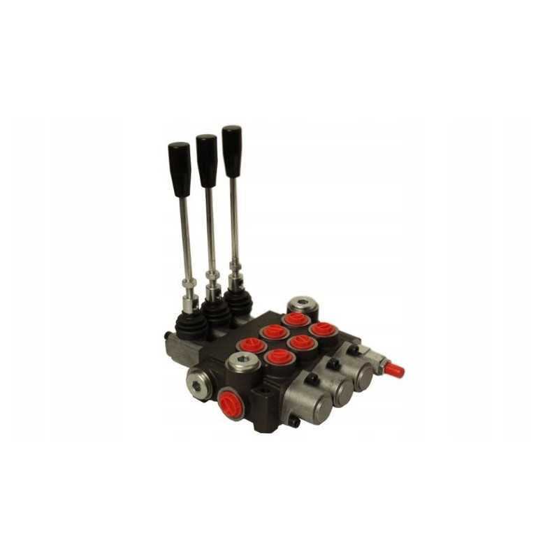 sekcijų hidra skirstytuvas su fiksatoriumi, 40l