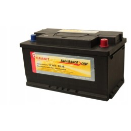 Vokiškas granitinis akumuliatorius 12v 80ah 740a p