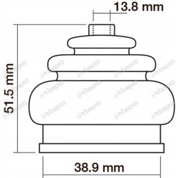 Guminis gaubtas svirties dumplių landini mf