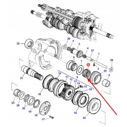 3619780m1 adatinis guolis k58 x 62 x 32
