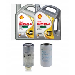 Naujas holland td5 105 shell alyvos filtrų komplektas