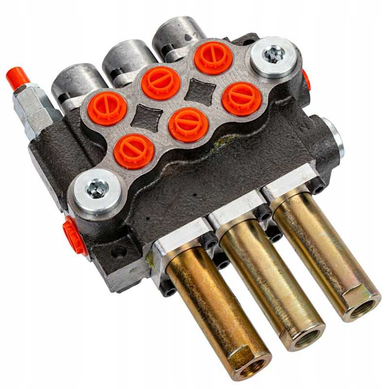 Hidraulinis skirstytuvas 40l 3 sek.kabelis