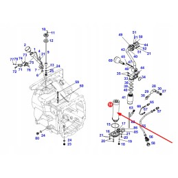 Agco Fendt H931860061102 hidraulinis filtras