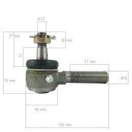 Kubota meškerės galas l