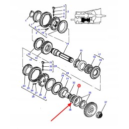 3380041m1 tarpiklis 0 30mm