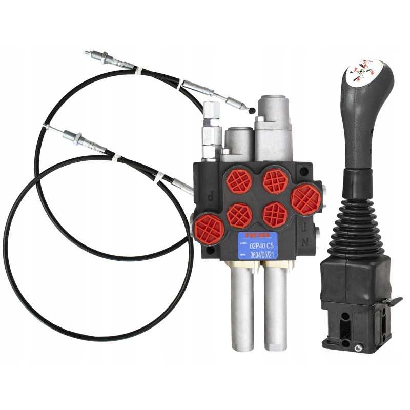 2 sek. skirstytuvas, troso plūdė, vairasvirtės komplektas