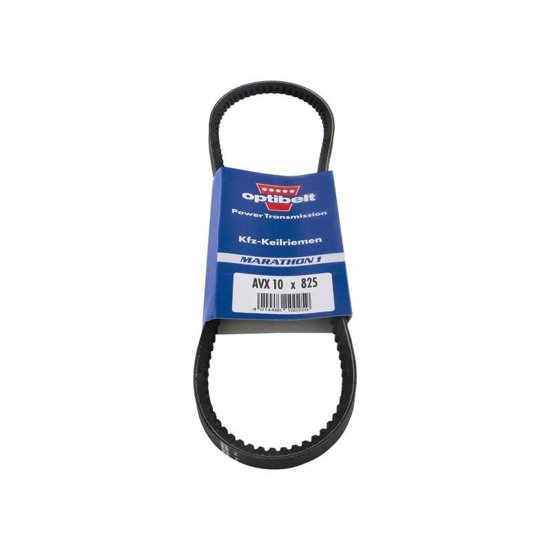 Dantytas trapecinis diržas avx 10 825 mm