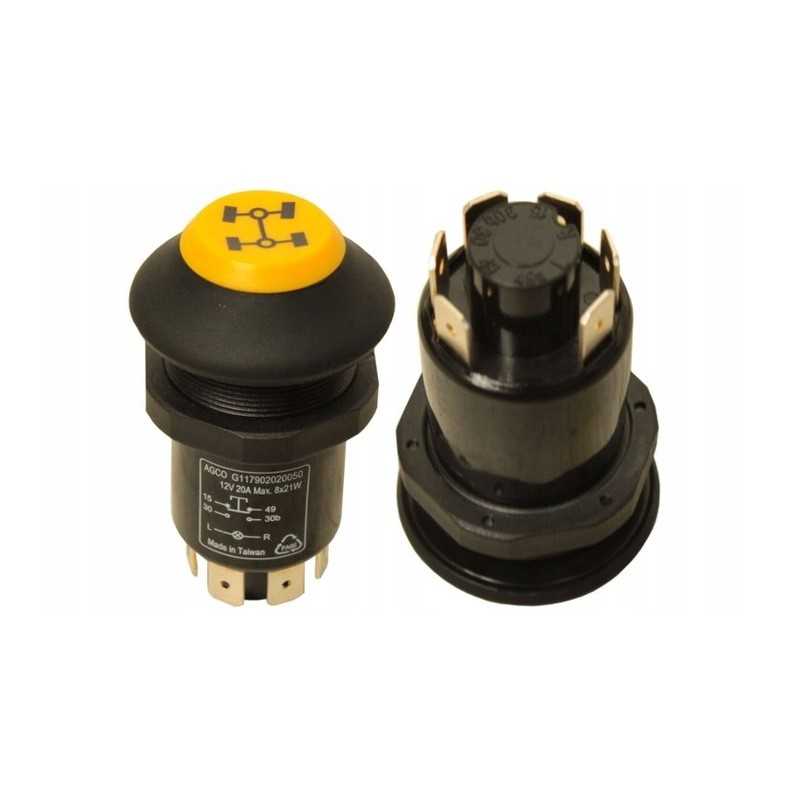 Claas Deutz Tas pats visų varančiųjų ratų jungiklis