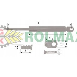Stoglangio pavara new holland mf 83949895 ca288