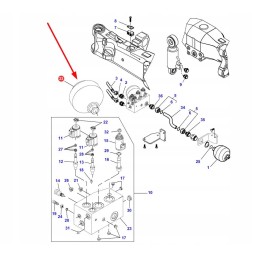 7702660402 agco hidraulinis akumuliatorius