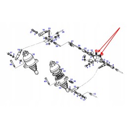F281100070080 stabdžių sistemos vožtuvas