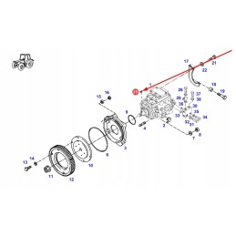 X455405119000 priekinis nutekėjimas 4 x 6 5 x 15 50