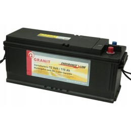 Vokiškas akumuliatorius 12v 110ah 800a, 3 metų garantija