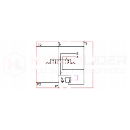 1 sekcijų skirstytuvas, 120l, variklio valdymas