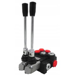 Hidraulinis skirstytuvas, 2 sekcijų, 80l stūmoklis