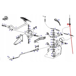 238710040030 pedalo tvirtinimo tarpiklis