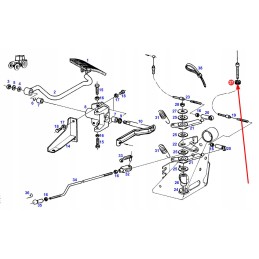 238710040030 pedalo tvirtinimo tarpiklis