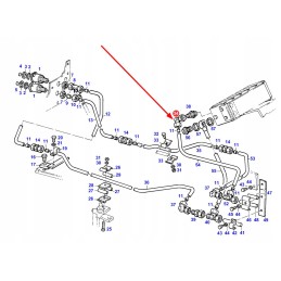 H310301160030 hidraulinės sistemos alkūnė