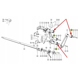 19031761 metalinė guminė rankovė 36 x 70 x 6