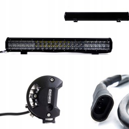 LED darbinė halogeninė lempa 240w 5d kombinuotas visureigis