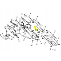 Ašmenų grandinės jungtis jd1200 2200a 1380 1424 20