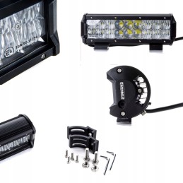 LED darbinė halogeninė lempa 126w 5d kombinuotas visureigis