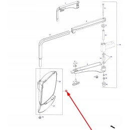 G743810150010 kairysis veidrodis