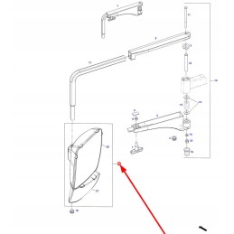 G743810150010 kairysis veidrodis