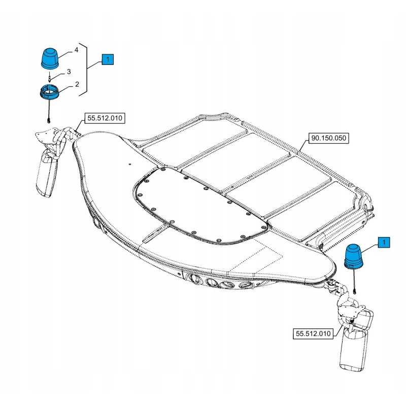 New Holland kombaino posūkio žibintas 7974541 cnh