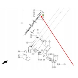 687545 1 grandinės segtukas su vairuotojo tvirtinimu
