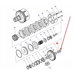 70923989 sankabos krepšelio sandarinimo žiedas 28 5 x 1 7 mm